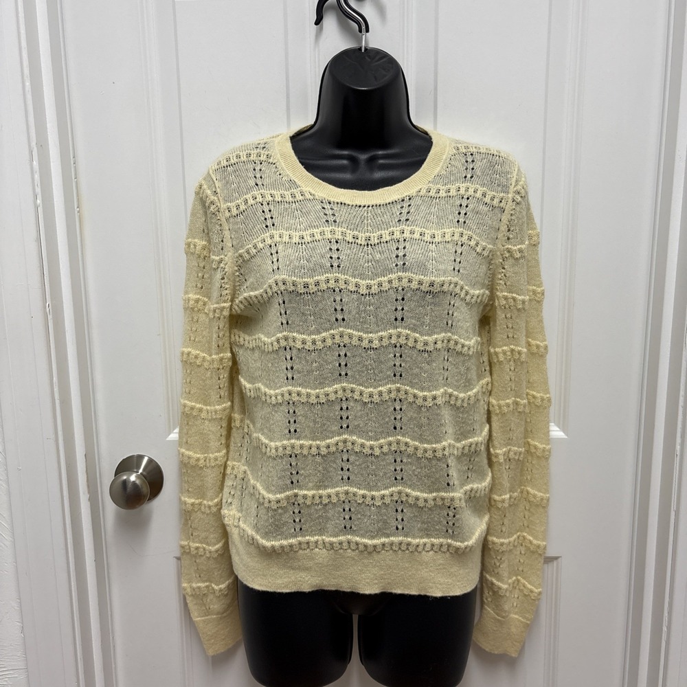 Boden Woman's Butter Yellow Spring Sweater - Size‎ Small